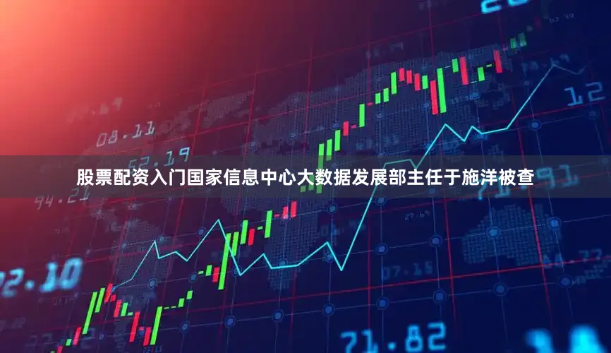 股票配资入门国家信息中心大数据发展部主任于施洋被查
